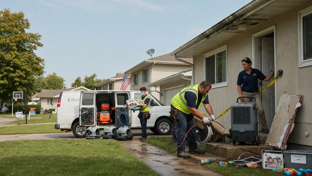Water Damage Restoration in Hilliard, OH near me